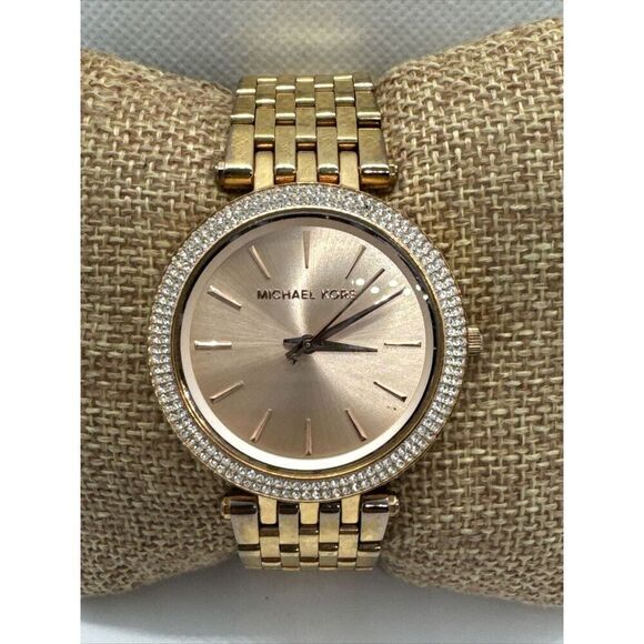 Michael Kors Darci MK3192 Women's Rose Gold Stainless Steel Analog Watch JNA644 - Picture 1 of 11